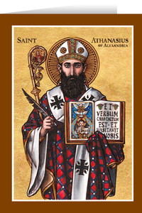 Theophilia St. Athanasius Greeting Card Theophilia St. Athanasius Greeting Card