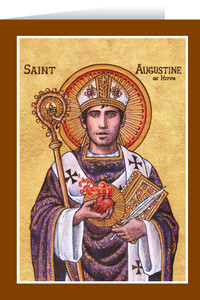 Theophilia St. Augustine of Hippo Greeting Card Theophilia St. Augustine of Hippo Greeting Card