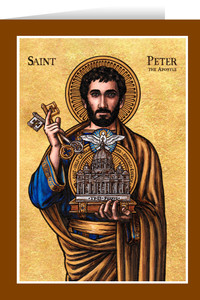 Theophilia St. Peter Greeting Card Theophilia St. Peter Greeting Card