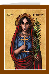 Theophilia St. Felicity Greeting Card