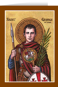 Theophilia St. George Greeting Card Theophilia St. George Greeting Card