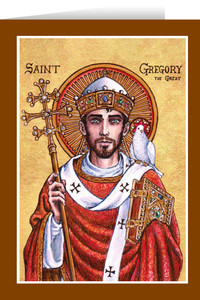 Theophilia St. Gregory Greeting Card
