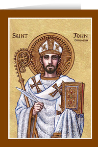 Theophilia St. John Chrysostom Greeting Card Theophilia St. John Chrysostom Greeting Card
