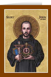 Theophilia St. John of God Greeting Card Theophilia St. John of God Greeting Card