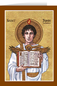 Theophilia St. John the Evangelist Greeting Card