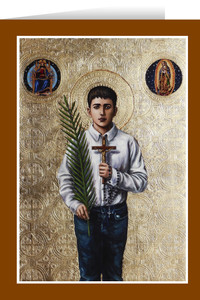 Theophilia St. José Sanchez del Río 2 Greeting Card Theophilia St. José Sanchez del Río 2 Greeting Card