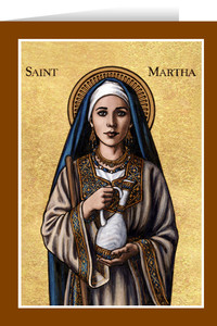 Theophilia St. Martha Greeting Card