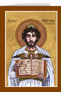 Theophilia St. Matthew the Evangelist Greeting Card Theophilia St. Matthew the Evangelist Greeting Card