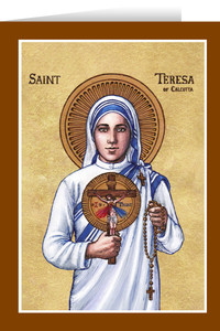Theophilia St. Teresa of Calcutta Greeting Card