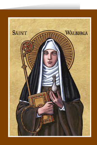Theophilia St. Walburga Greeting Card Theophilia St. Walburga Greeting Card