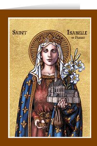 Theophilia St. Isabelle Greeting Card Theophilia St. Isabelle Greeting Card