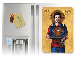 Theophilia St. Carlo Acutis Magnet Theophilia St. Carlo Acutis Magnet
