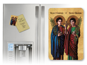 Theophilia Saints Cosmas and Damian Magnet Theophilia Saints Cosmas and Damian Magnet