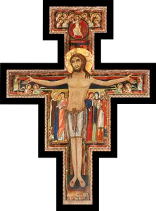 San Damiano Wall Plaque Cross