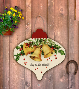 Outdoor Metal Art Vintage Bells Ornament Outdoor Metal Art Vintage Bells Ornament