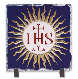 IHS Emblem Square Slate Tile IHS Emblem Square Slate Tile