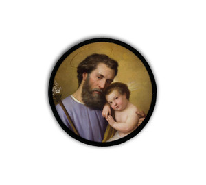 St. Joseph Circle Iron-On Patch St. Joseph Circle Iron-On Patch