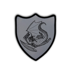 CORAGGIO St. George Shield Iron-On Patch CORAGGIO St. George Shield Iron-On Patch