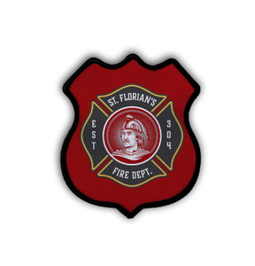 St. Florian 2 Shield Iron-On Patch St. Florian 2 Shield Iron-On Patch