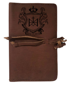 CORAGGIO St. Michael the Archangel Rustic Leather Journal Cover CORAGGIO St. Michael the Archangel Rustic Leather Journal Cover