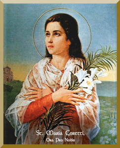 St. Maria Goretti Wall Plaque St. Maria Goretti Wall Plaque
