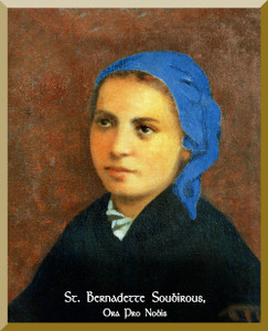St. Bernadette Soubirous Wall Plaque St. Bernadette Soubirous Wall Plaque