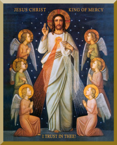 King of Mercy Wall Plaque