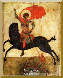 St. George Wall Plaque