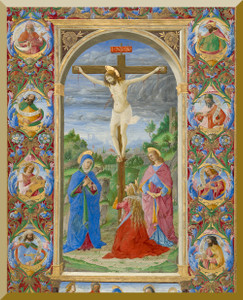 The Crucifixion with Prophets Wall Plaque The Crucifixion with Prophets Wall Plaque