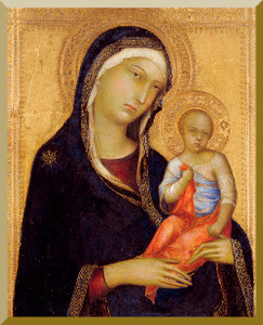 Virgin and Child Wall Plaque Virgin and Child Wall Plaque