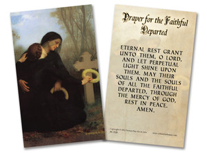 Prayer for the Faithful Departed Holy Card 2 Prayer for the Faithful Departed Holy Card 2