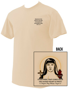 St. Margaret Mary Alacoque T-Shirt St. Margaret Mary Alacoque T-Shirt