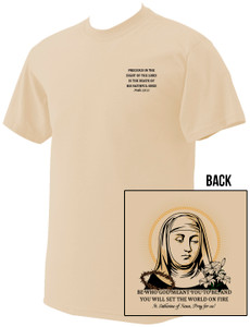 St. Catherine of Siena T-Shirt St. Catherine of Siena T-Shirt