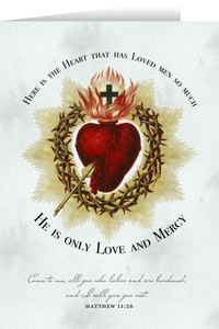 Sacred Heart Greeting Cards Sacred Heart Greeting Cards