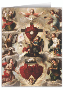 Allegory of the Holy Eucharist Note Card Allegory of the Holy Eucharist Note Card