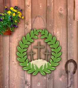 Easter Wreath Door Hanger