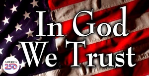 "In God We Trust" Bumper Sticker