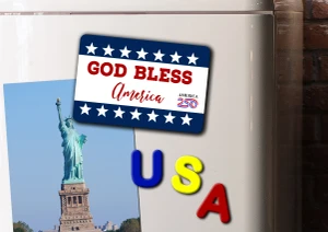 God Bless America Magnet