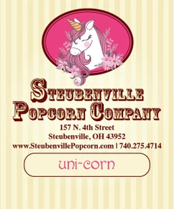 Uni-Corn - Vanilla Popcorn with Candy Drizzle and Sprinkles