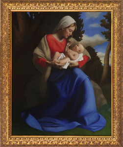 Our Lady of St. Benedict by Philip Bowles Framed Art