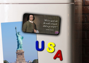 "We Came Equals" Magnet
