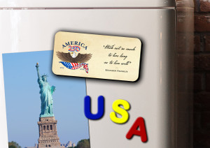 "Wish Not So Much" America 250 Magnet