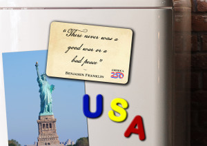 "There Never Was" America250™ Magnet Standard