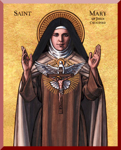 Theophilia St. Mary of Jesus Crucified Wall Plaque