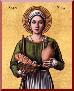 Theophilia St. Zita Wall Plaque