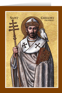 St. Gregory the Great Greeting Card