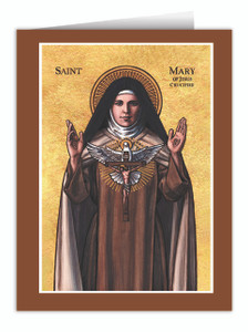 Theophilia St. Mary of Jesus Crucified Note Card