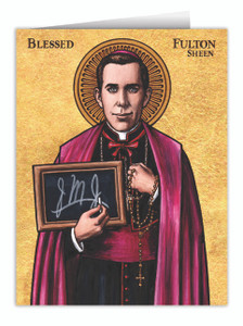 Theophilia Bl. Fulton Sheen Note Card