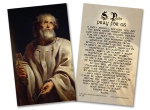 St. Peter Holy Card