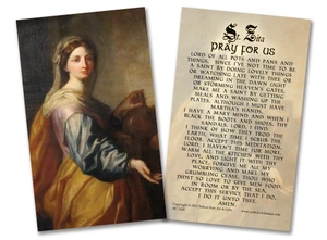 St. Zita Holy Card